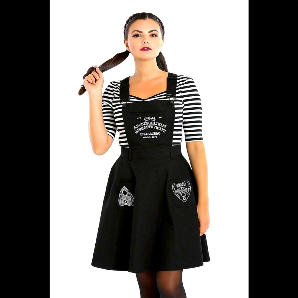 Hell Bunny Samara Pinafore dress NWOT